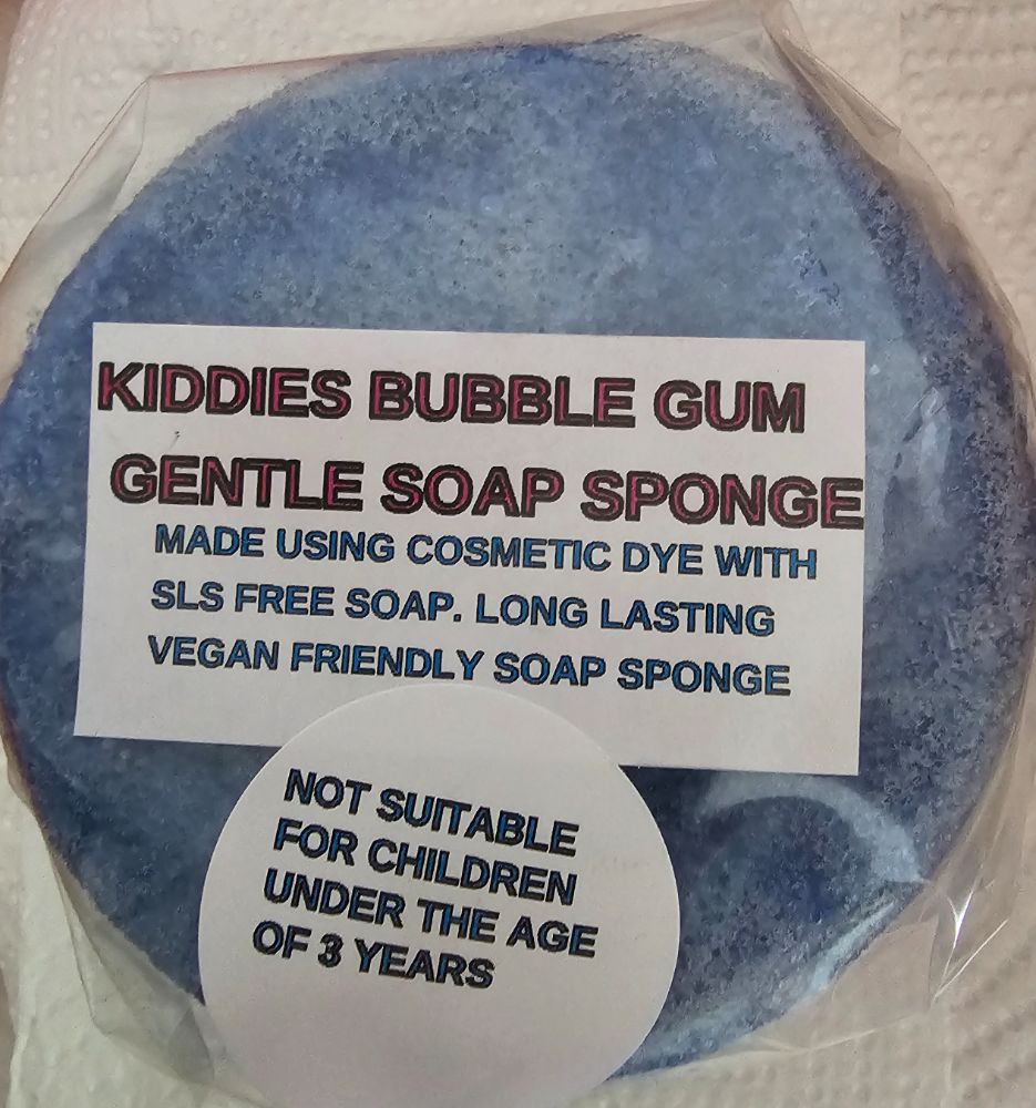 CHILDRENS/SENSITIVE SKIN SOAP SPONGES