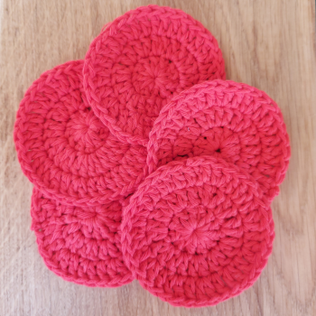 Face Scrubbies - Red
