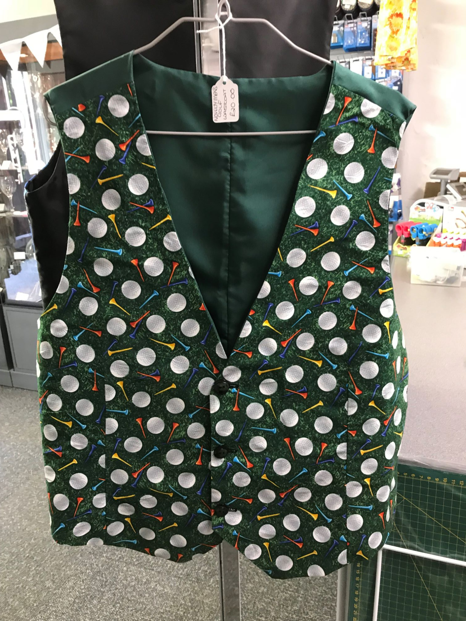 Debby's Patch golf waist coat