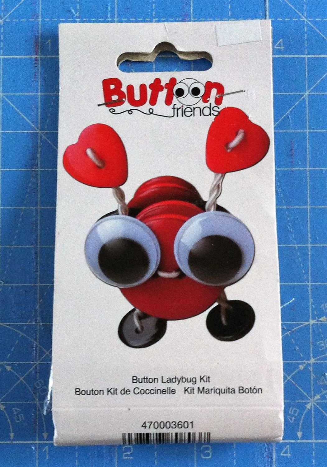Kit 2001 Button Friends Ladybug by Button lovers