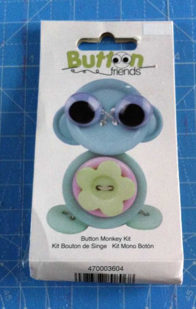 Kit 2005 Button Friends Button Monkey by Button lovers