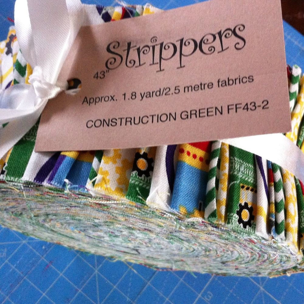 Strippers Jelly roll Construction Green 2.8 yrds