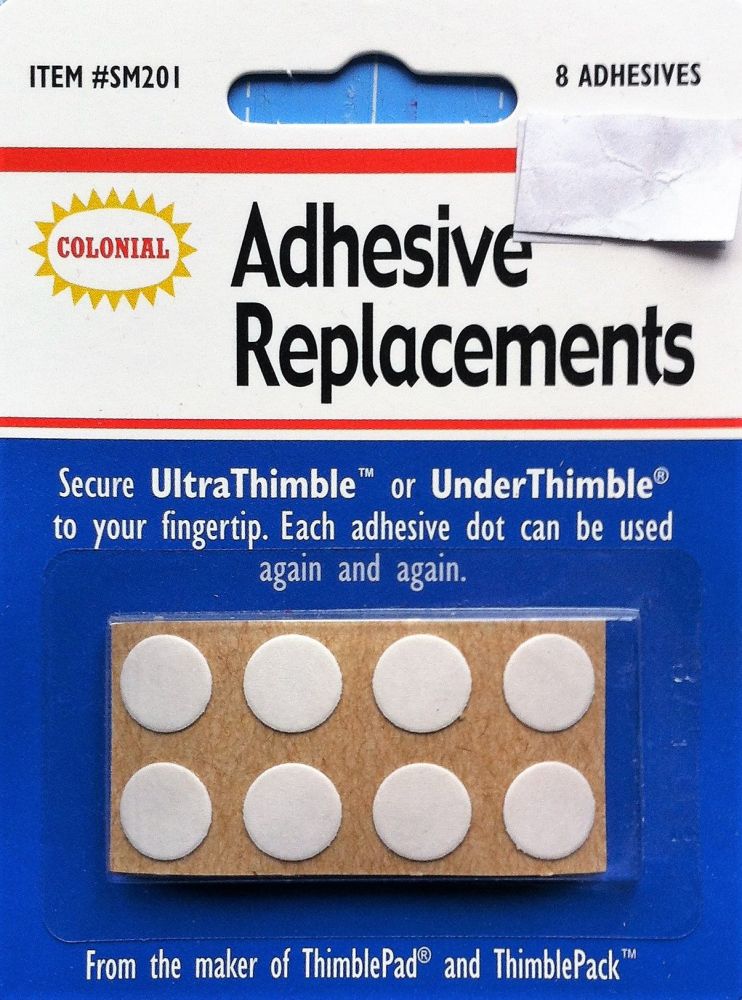 Thimble adhesive replacement dots x 8 by Colonial