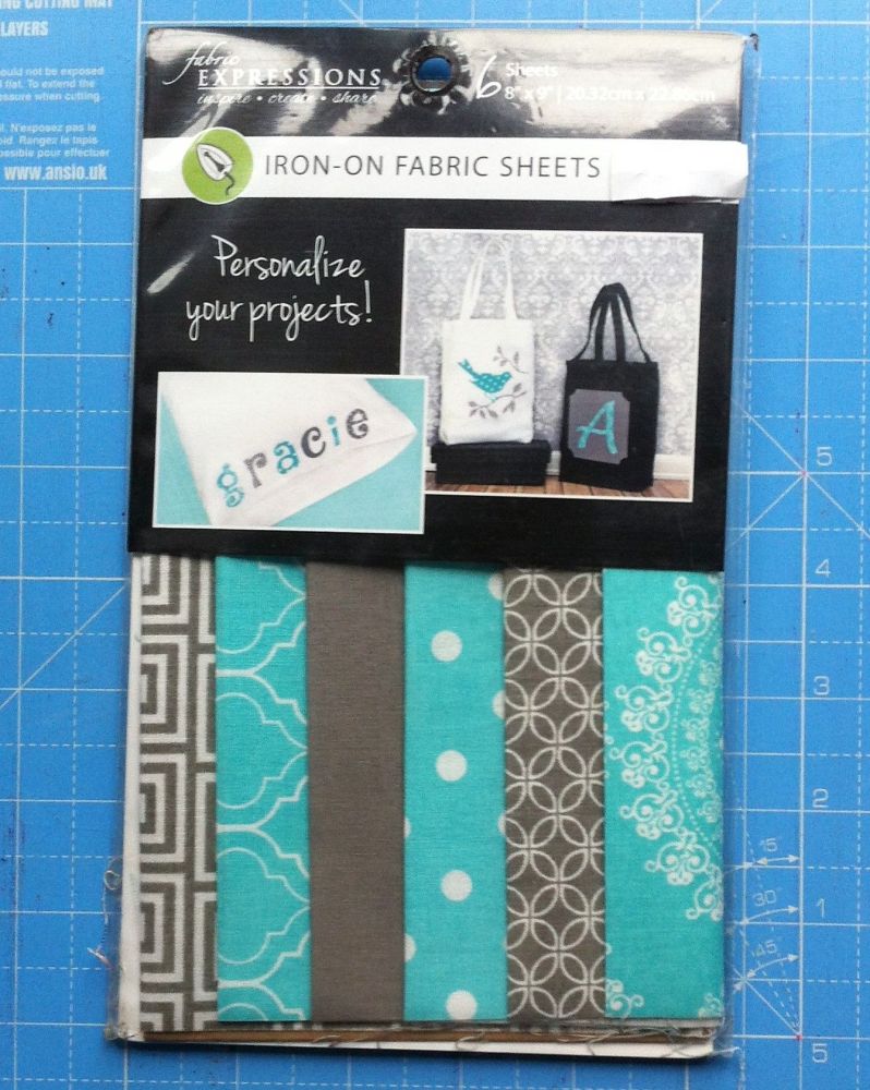 Iron on fabric sheets by fabric expressions Gracie