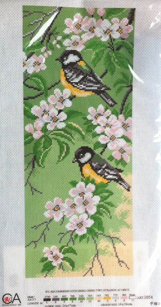 Art 1067 CDA collection D'art embroidery/Cross Stitch Birds