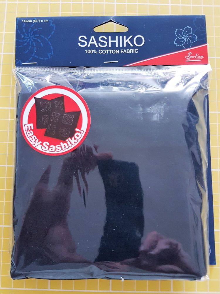 Sashiko 142cm (56") x 1m 100% cotton fabric