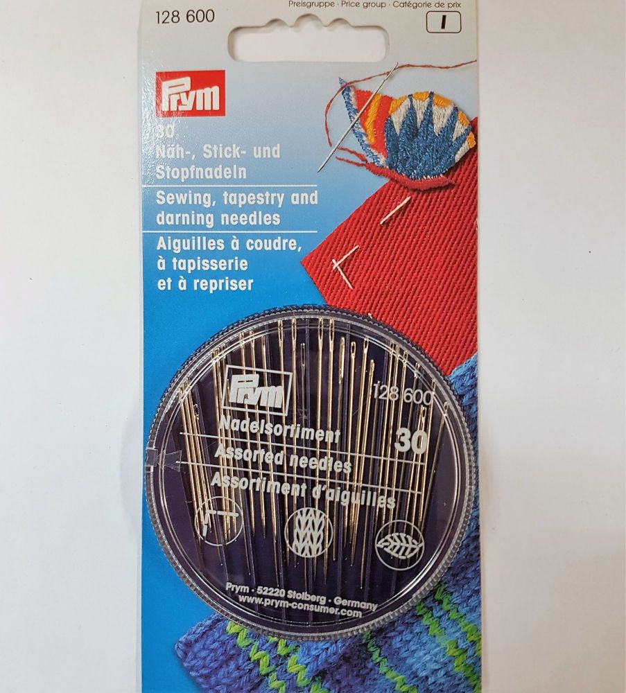 Prym 128-600 sewing tapestry and darning needles 30 pce