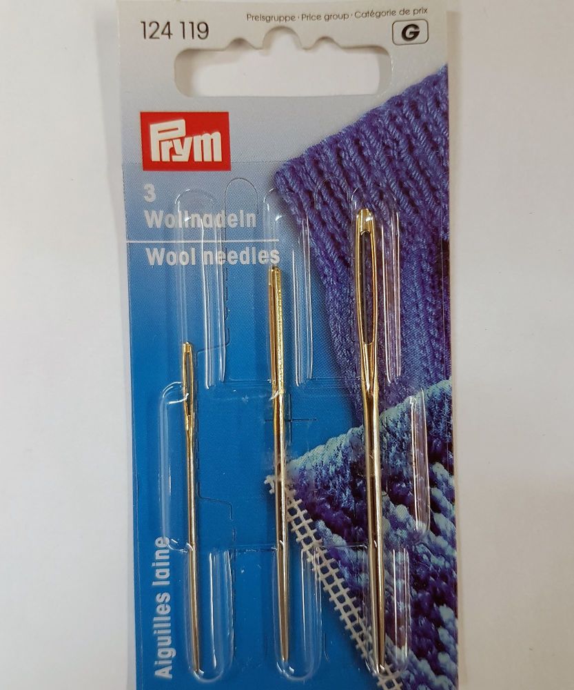 Prym 124-119 Wool needles 3 pce