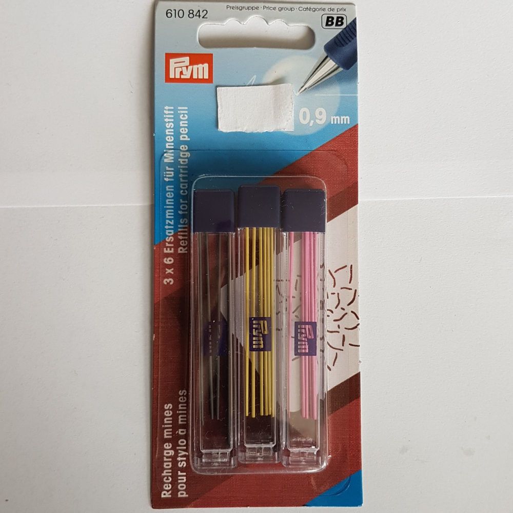 Prym 610-842 Refills for Cartridge pencil 3x6
