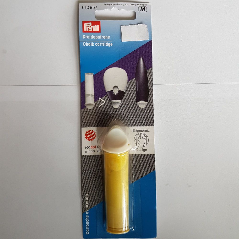 Prym 610-957 Chalk Cartridge - Ergonomic - yellow