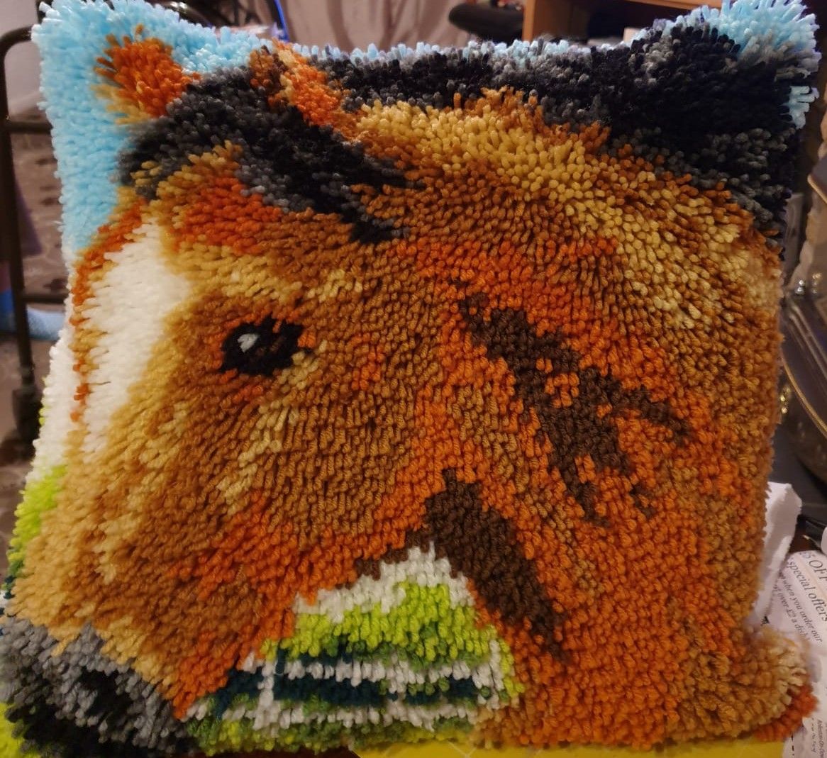 Debby's Patch horse pcushion