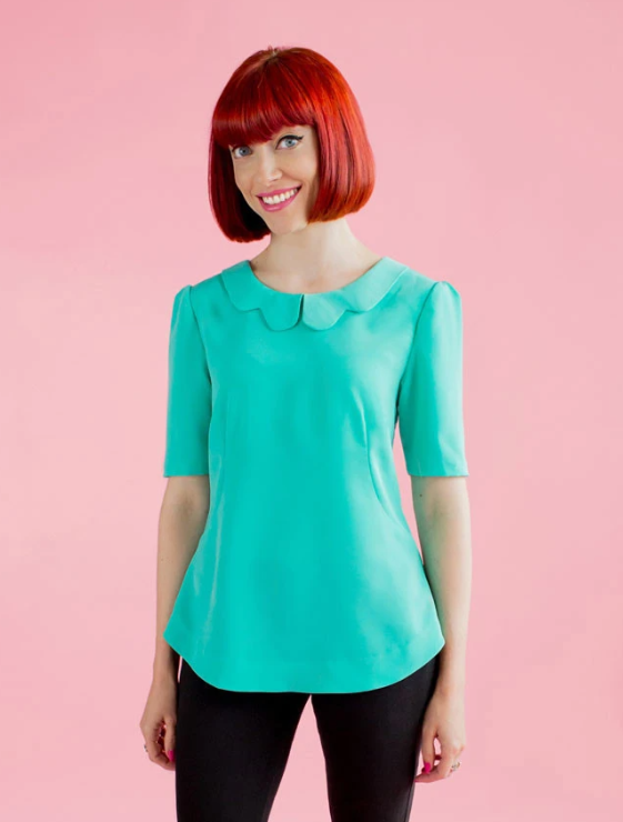Tilly and the buttons sewing pattern 1009 Orla 6 - 20 shift top