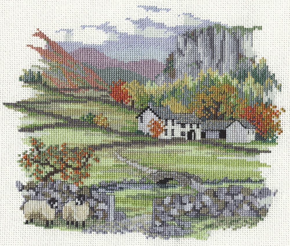 Derwent CON01 embroidery Countryside range cragside farm