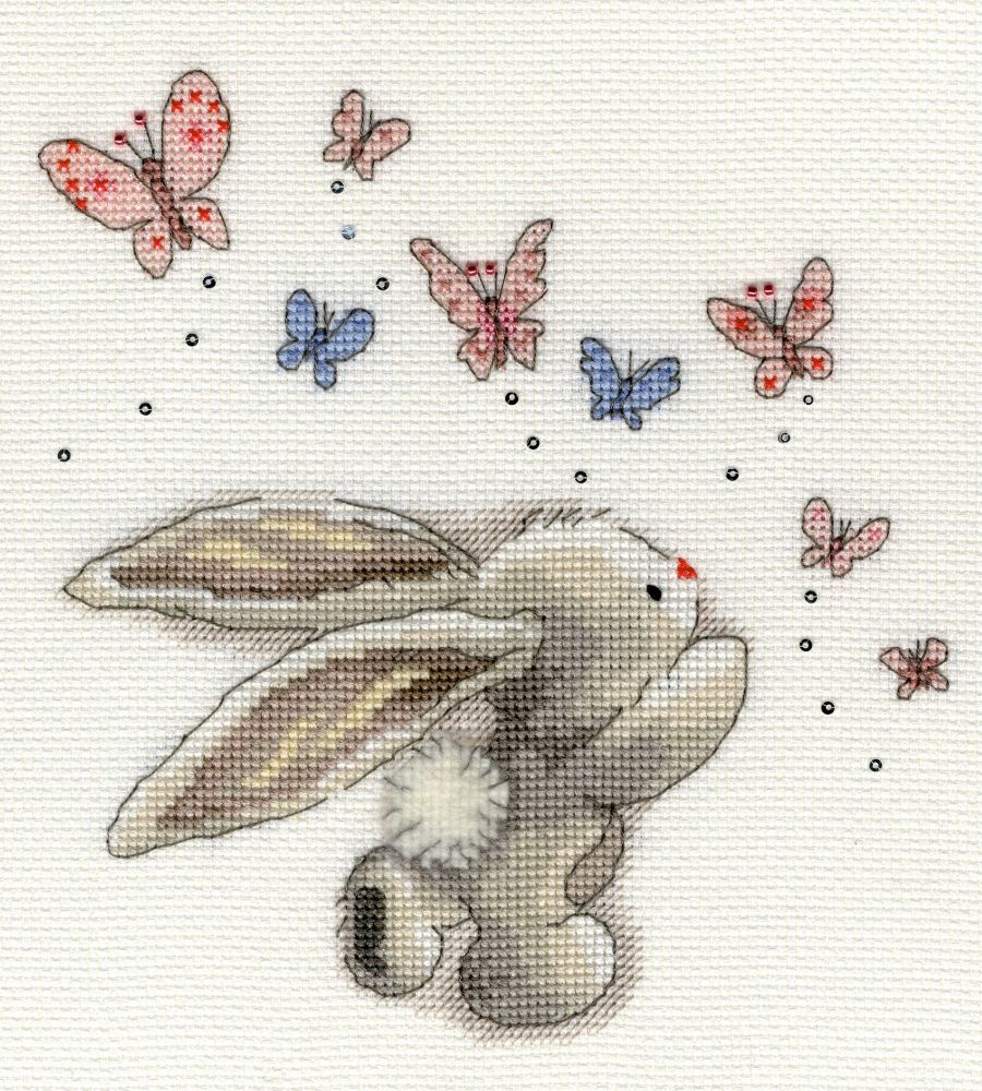 Bothy threads XBB03 embroidery counted cross stitch range - Bebunni - Butterflies