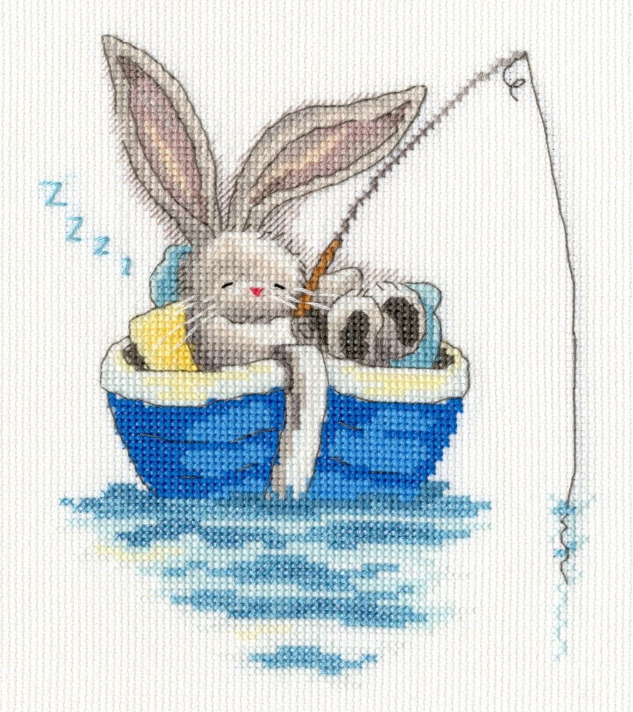 Bothy threads XBB17 embroidery counted cross stitch range - Bebunni - Gone Fishing