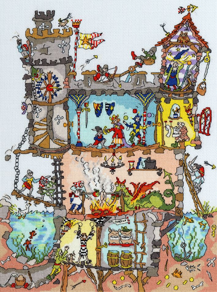 Bothy threads XCT19 embroidery counted cross stitch range - Cut Thru' - Cas