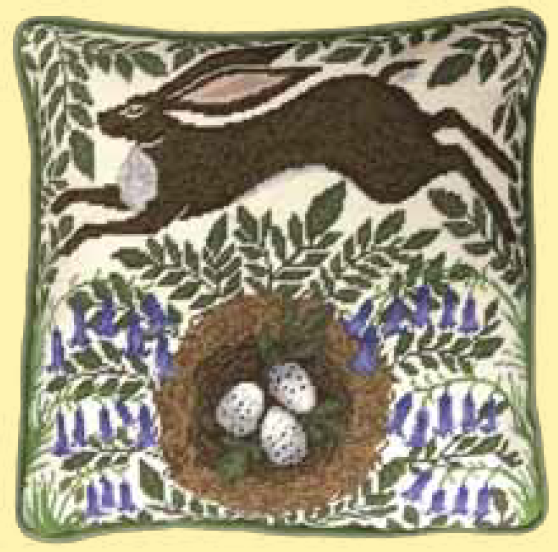 Bothy threads TAP01 embroidery Tapestry range - Catherine Rowe - Spring Hare