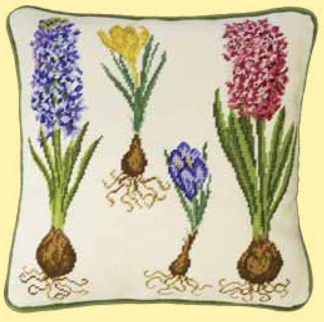 Bothy threads TAP04 embroidery Tapestry range - Traditional and Modern Tapestries - Hyacinth and Crocus