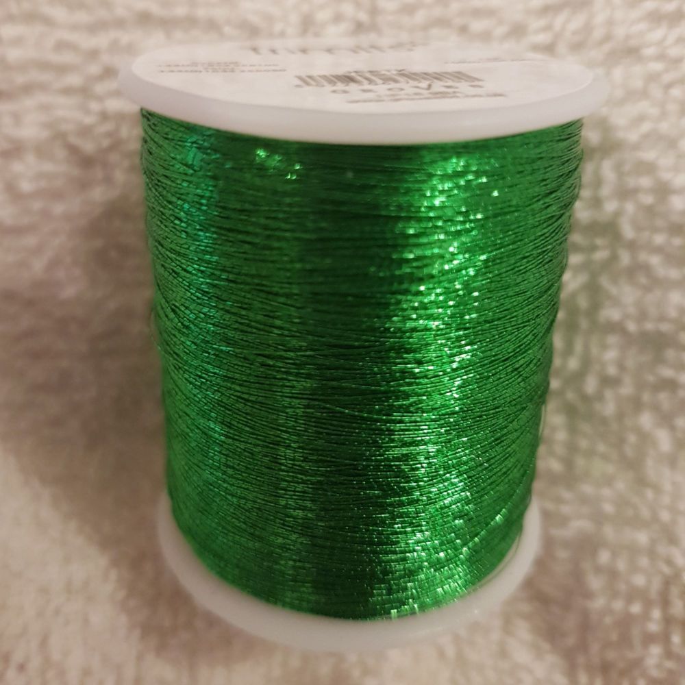 Trimits 180mtr  Embroidery thread metallic green