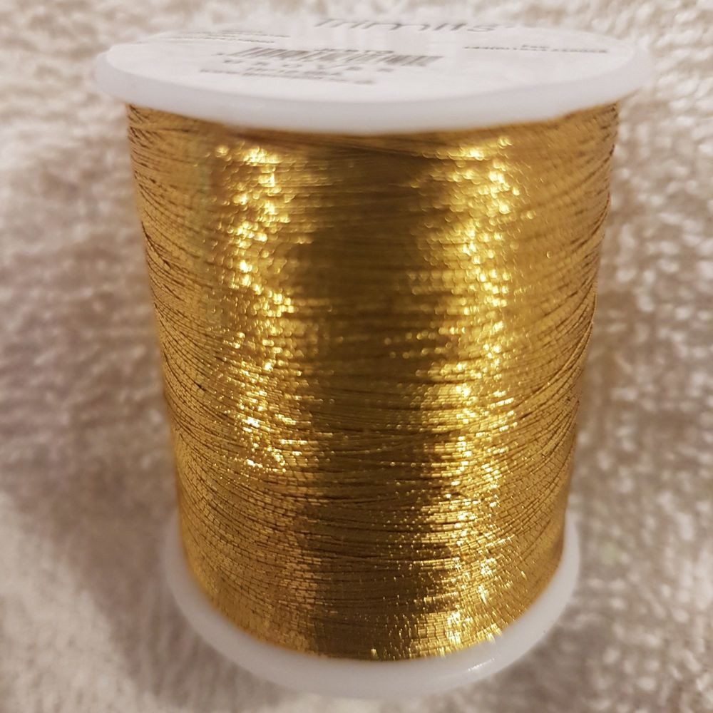 Trimits 180mtr  Embroidery thread metallic gold