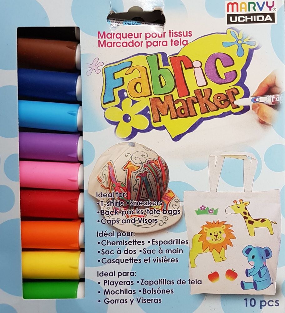 Fabric marker set 10 pce