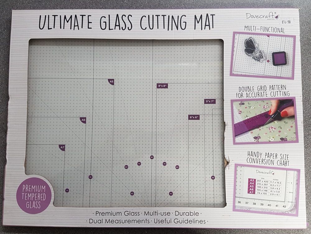 Dovecraft glass cutting mat
