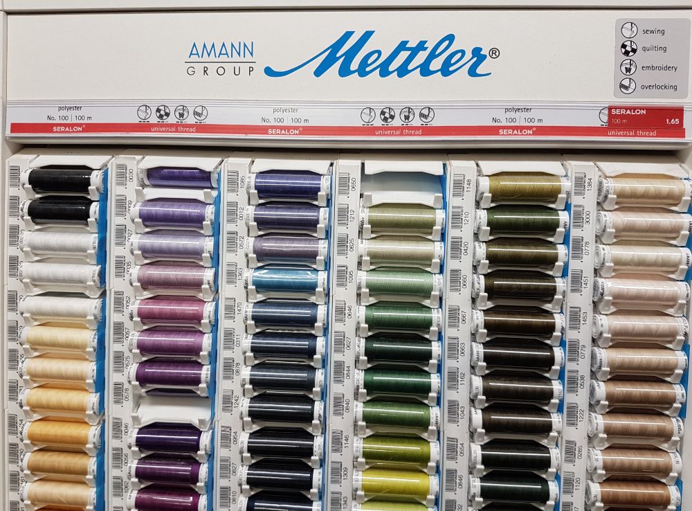 Mettler Seralon Polyester Threads 100m