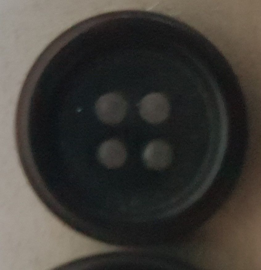 ECO button by Bonfanti Corozo P068 24mm dia natural