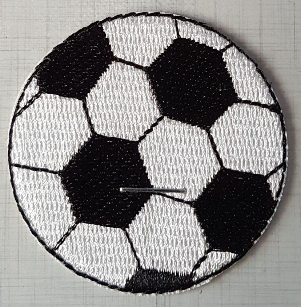 Trimits iron on or sew on motif football