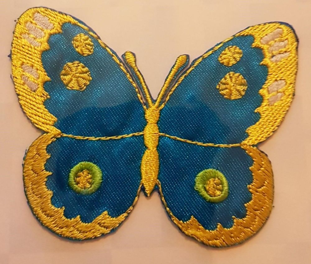 The Craft Factory iron on or sew on motif butterfly