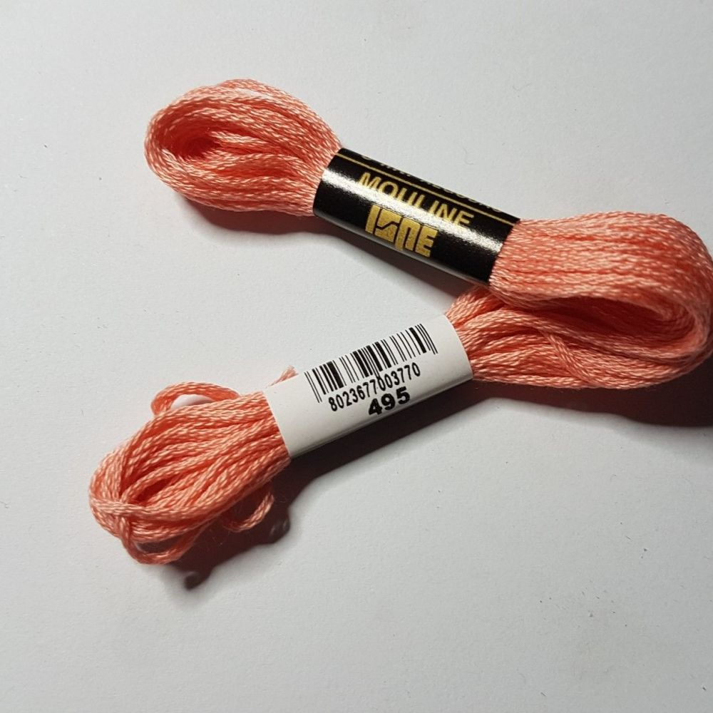 Mouline embroidery yarn ISPE 495 / coats 8