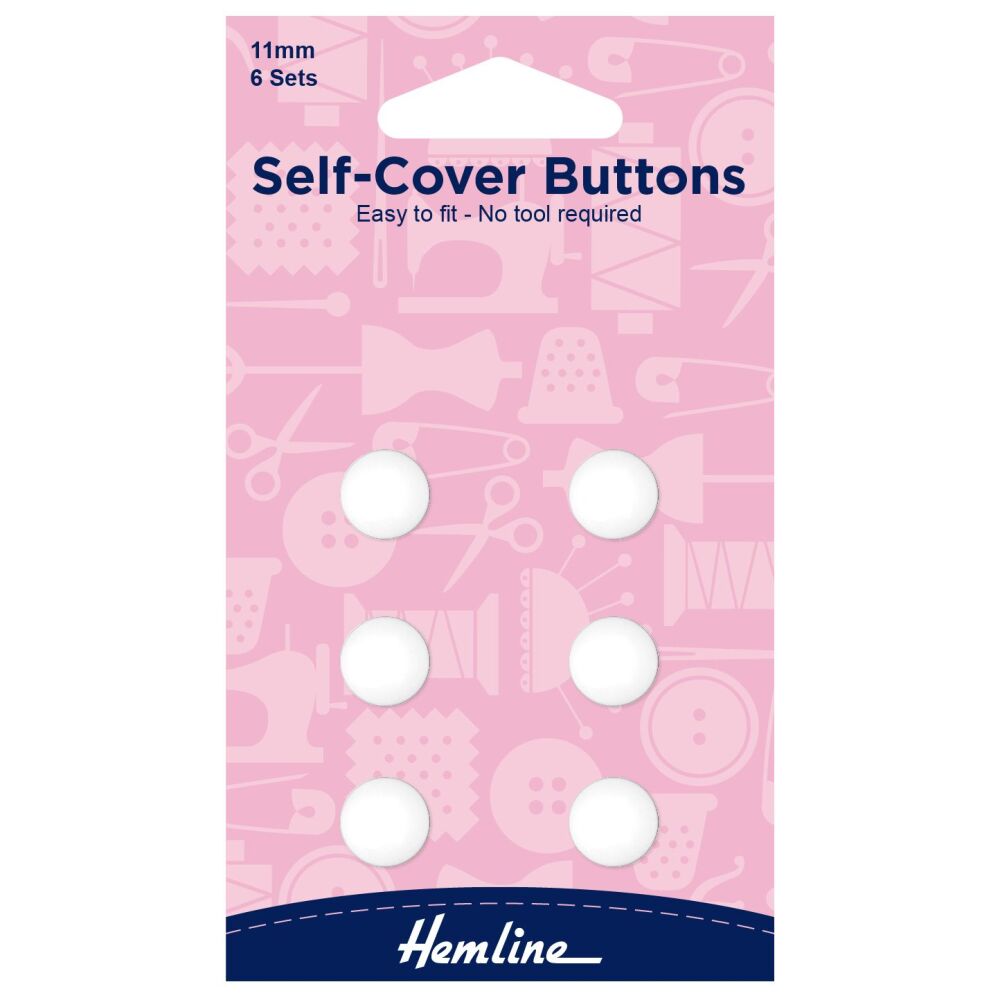 Picture of Buttons: Self-Cover: Nylon: 11mm  sets
