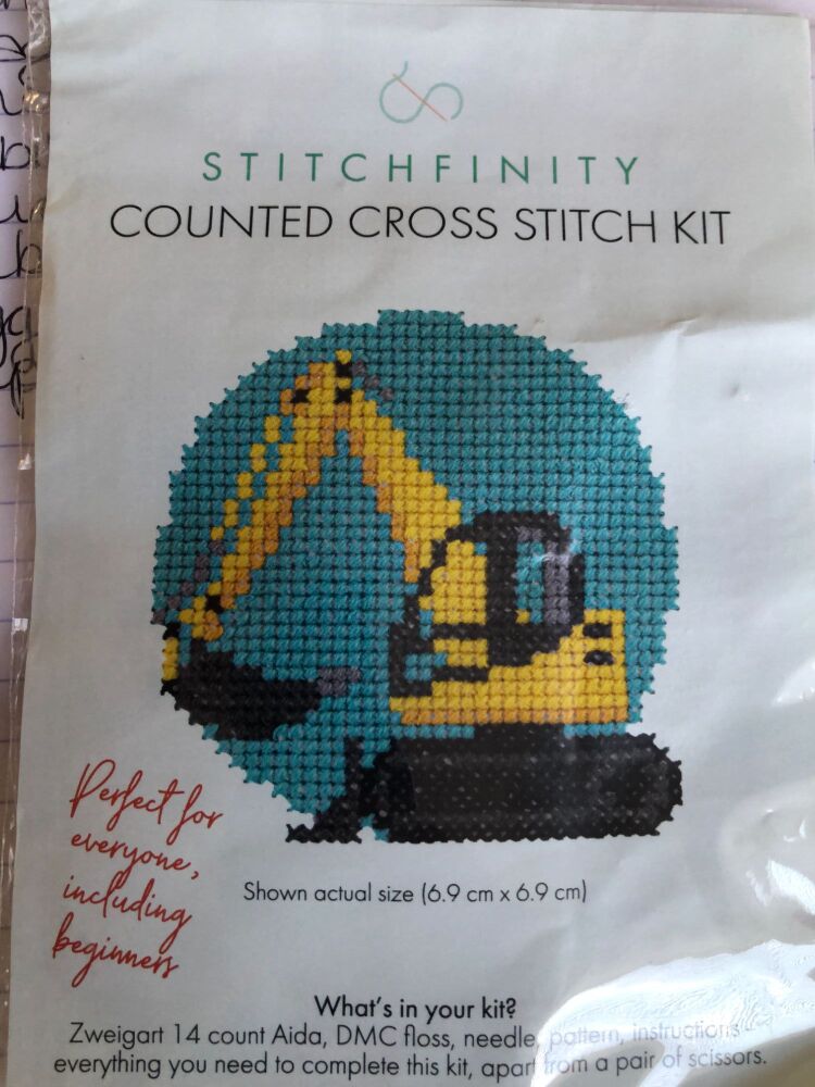 Stitchfinity   Counted Cross stitch kit Camper van