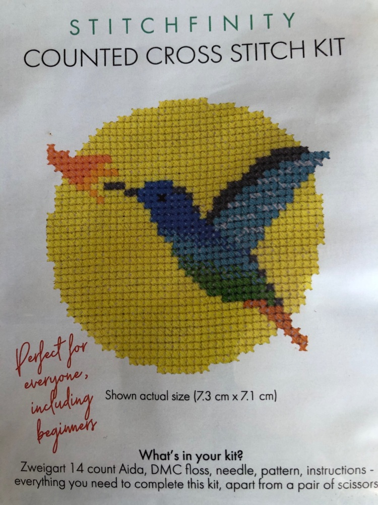 Stitchfinity   Counted Cross stitch kit Bird