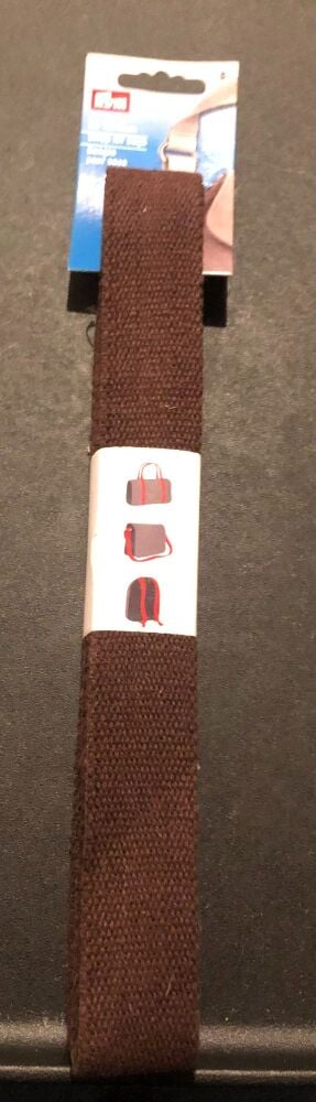 Prym . 965-183 strap for bags brown 30mm per 3mtr