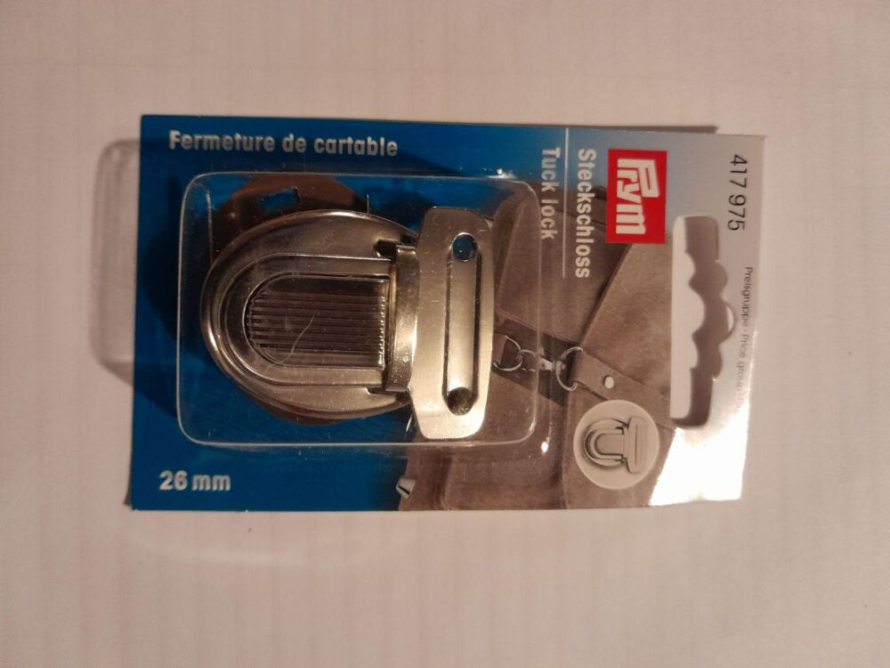 Prym . 417-977 Tuck lock 26mm nickel