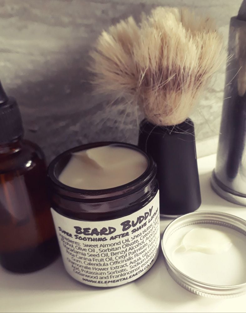 Soothing Cedarwood & Frankincense Aftershave Lotion & Organic Soap