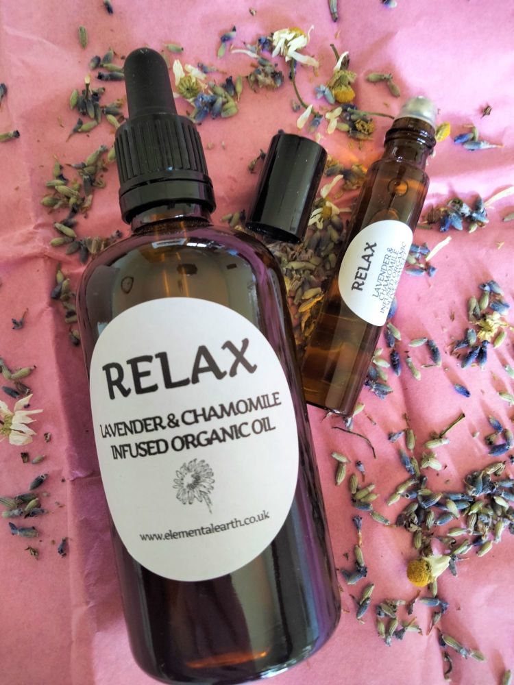 Relax  - Therapeutic Herbal Bath, Body & Massage Oil