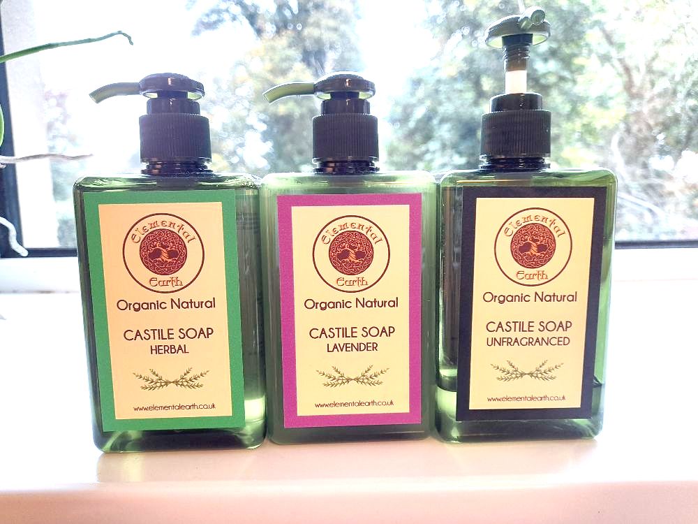 ORGANIC LIQUID CASTILE SOAP