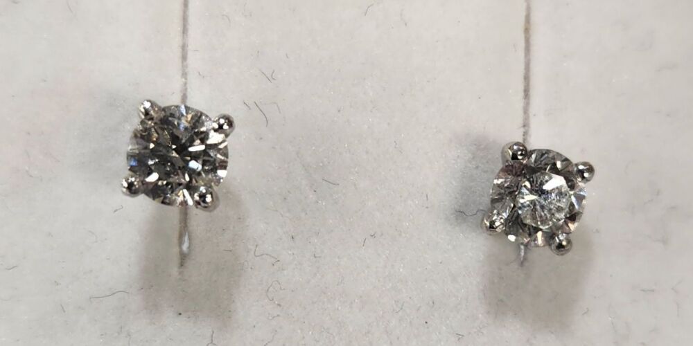 18ct White Gold 0.80ct Diamond Earrings