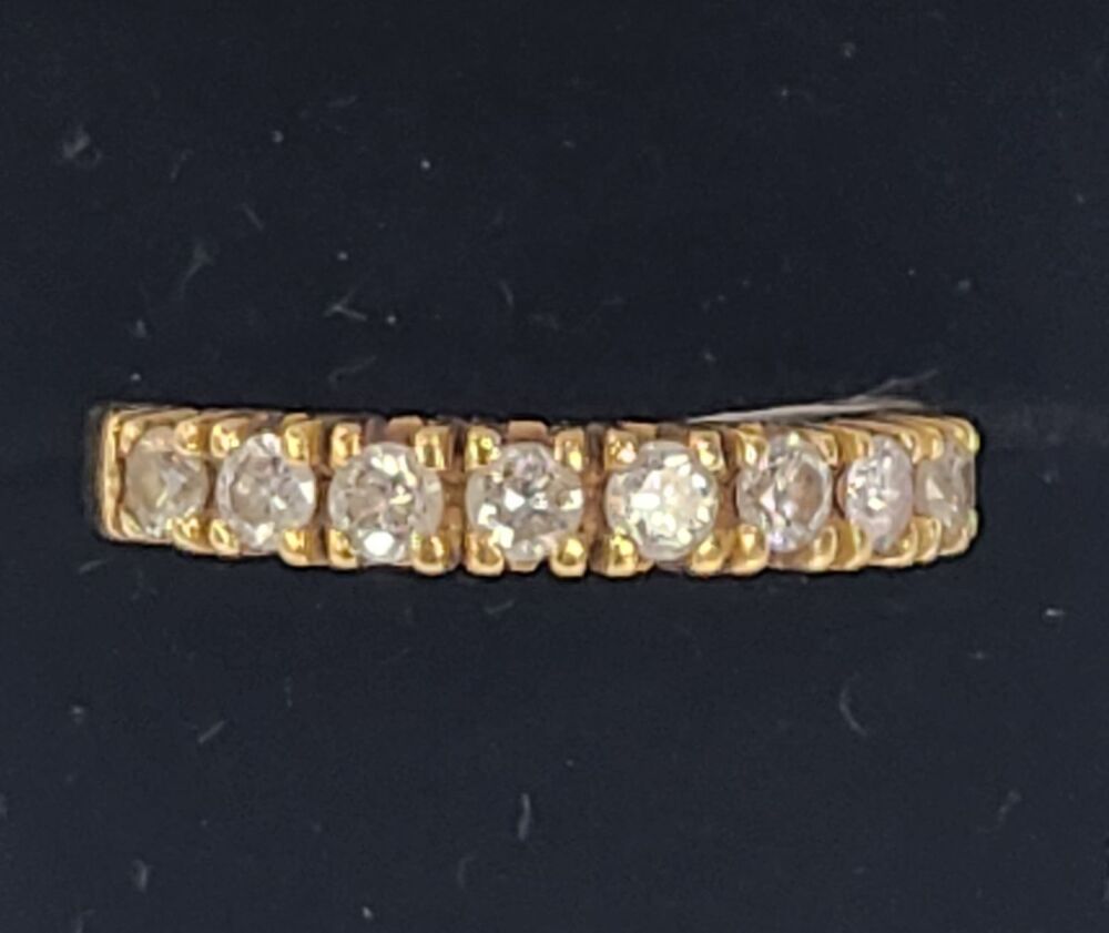 18ct Yellow Gold 0.50ct Diamond ET