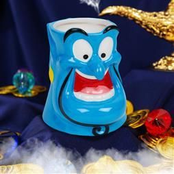 DISNEY ALADDIN 3D EARTHENWARE MUG - GENIE