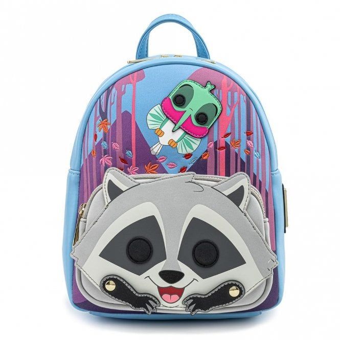 LOUNGEFLY POP! BY LOUNGEFLY: DISNEY: POCAHONTAS MEEKO FLIT EARTHDAY COSPLAY MINI BACKPACK