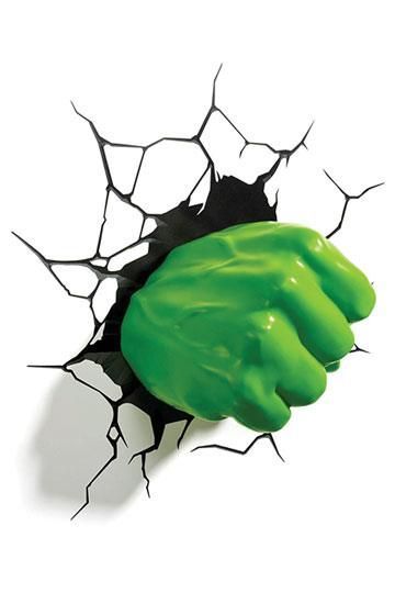 Marvel 3D LED Light Hulk Fist Decoration Marvel