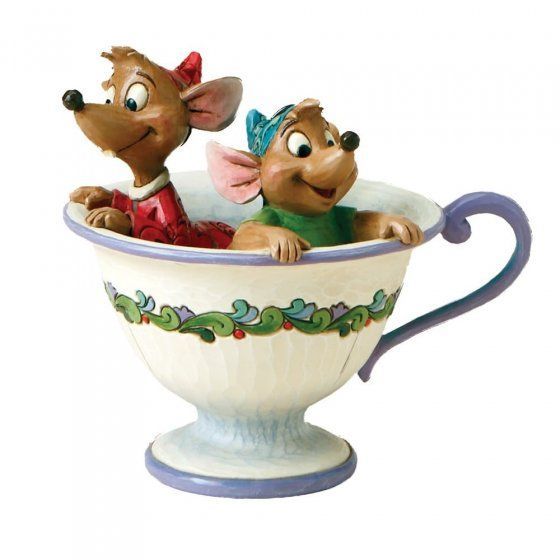 Tea For Two - Jaq & Gus Figurine