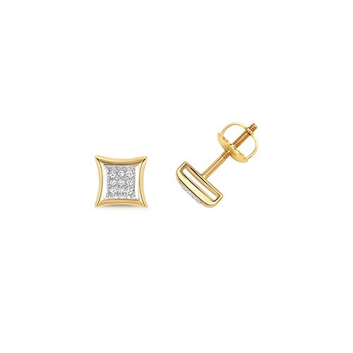 9CT 0.06CT DIAMOND STUDS