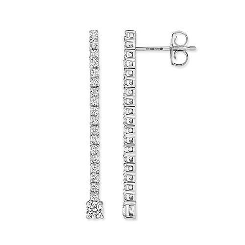 18CT DIAMOND 0.60CT DROP EARRINGS RRP £2350.00
