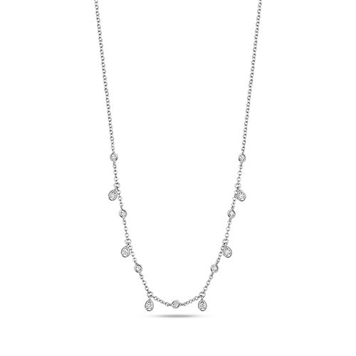 18CT DIAMOND 0.27CT NECKLACE RRP £1890.00