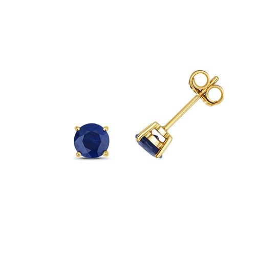 9CT SAPPHIRE CLAW SET STUDS RRP £455.00