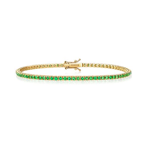 18CT TSAVORITE BRACELET RRP £4100.00